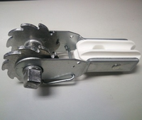 Professionele geïsoleerde draadspanner voor hekwerk met slagvaste kunststof en aluminium spoelondersteuning voor draad tot 4 mm.