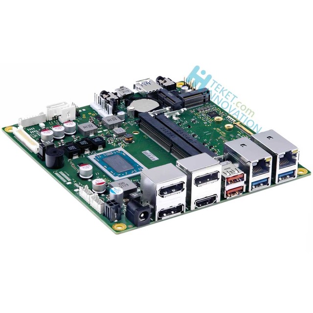 For Kontron D3724-R MSTX Series Industrial Motherboard Support the AMD RY-ZEN Embedded R2000 Series SOC DDR4 Memory M.2 PCle
