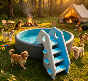 <span class=keywords><strong>Piscina</strong></span> Gonfiabile Premium DWF <span class=keywords><strong>per</strong></span> Cani con Scaletta, <span class=keywords><strong>Piscina</strong></span> <span class=keywords><strong>per</strong></span> Animali Domestici Resistente <span class=keywords><strong>per</strong></span> Giardino, Negozio di Animali, Salone - Product Image 1