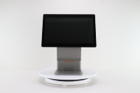 Système de terminal de point de vente CITAQ D1 à double écran Android/Windows 10 avec écran tactile capacitif et construction en métal/alliage d'aluminium