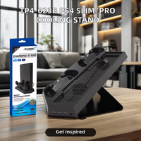 Hochwertiger Ladest änder für Lüfter für Playstation 4 Slim Charger Kompatibler PC Neuer Zustand