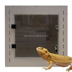 ภาชนะพีวีซีบรรจุสัตว์เลื้อยคลานแบบแบนกล่องเพาะพันธุ์สัตว์เลื้อยคลานลายมังกรทารันทูล่าจิ้งจกงูตุ๊กแก - Product Image 1