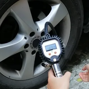 Professional Digital LCD Display Car <strong>Tire</strong> Air <strong>Pressure</strong> Inflator Gauge Universal Vehicle Tester Inflation <strong>Monitoring</strong> Tools - Product Image 6