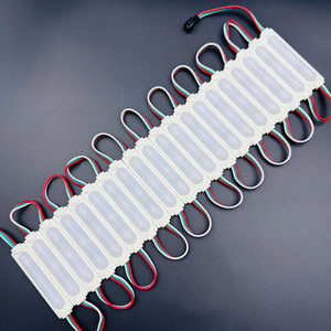 2811ic pixel 5050rgbic mô-đun LED ánh sáng DC <span class=keywords><strong>12V</strong></span> 24V 1 Wát 86*19 Mét 3 đèn Led IP65 rgbic địa chỉ LED <span class=keywords><strong>MODULE</strong></span> cho quảng cáo dấu hiệu - Product Image 1