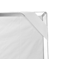 E-IMAGE F03-48 120*120cm Drapeau Panneau En Alliage D'aluminium Cadre avec Diffusion Tissu Photo Accessoires