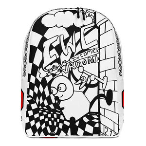 Cómics IW # Mochila Minimalista Impermeable para Niñas de 13 Años, Forro de Nailon, Cierre de Cremallera, con Diseño de Dibujos Animados - Product Image 1