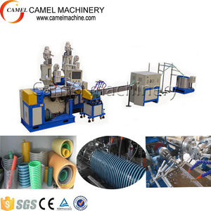 PVC 유연한 나선형 호스 만들기 기계 PVC 강화 진공 흡입 호스 생산 라인 - Product Image 6