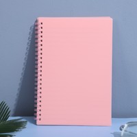 Agenda de Oficina para Estudiantes con Cubierta Interior Gruesa de Color A5, Resistente al Agua, 52 Semanas de Registro, Encuadernación en Espiral, 100 Hojas