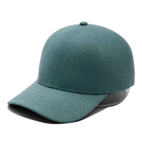 Gorra de béisbol lisa con ala curva de alta calidad, gorra de béisbol cerrada completamente personalizada en blanco, gorras de béisbol cerradas para hombres