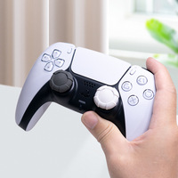 Ensemble de capuchons de joystick pour manette PS5 PS4 Xbox NS Pro, en silicone, antidérapant, contrôle amélioré, accessoires