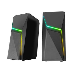 PC With 7 Lighting Modes USB Powered For Desktop Monitor 2 <strong>Speaker</strong> Units Wired Gaming <strong>Computer</strong> - Product Image 4