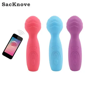 SacKnove 3G55 Sex Toy Penis Massage G Spot Stimulation 10 Frequency Mobile APP Smart Remote Controlled Mini Vibrators