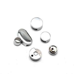 Support de <span class=keywords><strong>pince</strong></span> de miroir en verre <span class=keywords><strong>pince</strong></span> fixe <span class=keywords><strong>pince</strong></span> de miroir en alliage de <span class=keywords><strong>zinc</strong></span> accessoires de quincaillerie de meubles ronds - Product Image 5