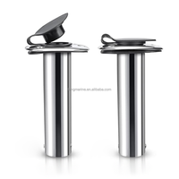 316 supports de canne à pêche en acier inoxydable avec charnière matériel marin pour bateaux chaise de pêche confortable incluse