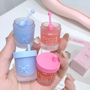 Cappuvini nước trái cây ống hút và môi mặt nạ thiết lập giữ ẩm & không thấm nước son bóng trong chất lỏng và kem hình thức lâu dài - Product Image 6