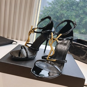 Sandales compensées de luxe pour femme, à talon haut et plateforme, avec bride en T, imperméables, tendance et élégantes pour l'été - Product Image 5