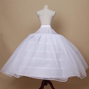 <span class=keywords><strong>Jupon</strong></span> <span class=keywords><strong>long</strong></span> pour <span class=keywords><strong>femme</strong></span>, crinoline avec 6 cerceaux et 2 couches de <span class=keywords><strong>tulle</strong></span> pour robe de Quinceañera et robe de mariée - Product Image 2