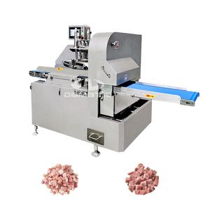 Machine à découper en cubes automatique commerciale pour viande de porc, de mouton et de bœuf congelée, pour boucher - Product Image 1