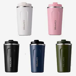 380ml 510ml Eco-friendly Vacuum Insulated Reusable Coffee Tumbler Cup Double Walled Stainless Steel Travel Coffee Mug