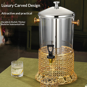 Dispensador de Bebidas Económico de Acero Inoxidable, Torre de Cerveza Fría de Borosilicato de Alta Calidad para Fiestas, para Agua, Jugo, <span class=keywords><strong>Vino</strong></span> - Product Image 5