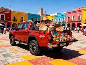 Camioneta Diésel de Doble Cabina de Bajo Consumo, Camioneta de Cabina Extendida de Alta Capacidad de Carga para Entrega de Carga Agrícola en Latinoamérica - Product Image 2