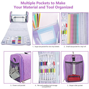 Craft <b>Storage</b> Bag 25L Foldable Tool <b>Case</b> With Organizers For <b>Vinyl</b> Cutter And Supplies - Product Image 4