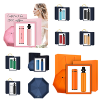 Coffret Cadeau d'Affaires : Parapluie, Stylo, Bouteille Intelligente à Température Visible, Logo Personnalisé – Idéal pour Hommes d'Affaires et Professionnels (Vente en Gros)