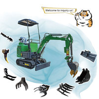 Mini-excavatrice sur chenilles SDTKMACH 1200 kg avec moteur et godet de 0,025 m³, haute efficacité opérationnelle