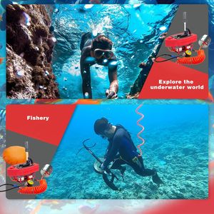 16M sâu 5H thiết bị lặn chuyên nghiệp Mặt nạ lặn tự động thoát nước không thấm nước và tắt tiếng máy thở lặn - Product Image 6