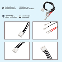 Layanan Manufaktur OEM Perakitan Kabel Terminal Harness Kabel Konektor JST 4 Pin Kustom