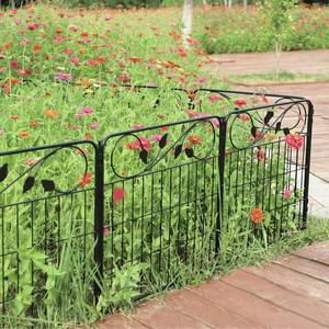 Polvos <span class=keywords><strong>de</strong></span> vinilo abrigo césped DIY valla <span class=keywords><strong>de</strong></span> jardín para perro Animal borde Panel vinculado jardinería borde patio <span class=keywords><strong>parque</strong></span> verde gris antracita - Product Image 4