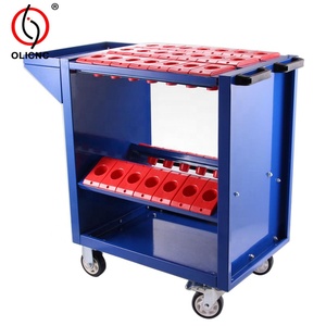 Armoire et chariot à outils CNC pour fraiseuse BT30 BT40 BT50 HSK63 HSK80 HSK100 Porte-outils Chariot OLIMA OLICNC - Product Image 1