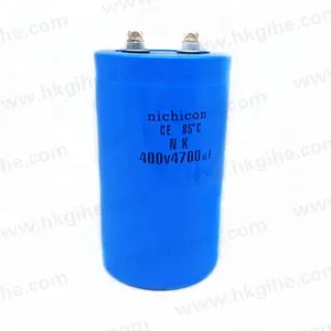 Hot Sales big Screw Terminal Aluminium Electrolytic Capacitor 400V 4700UF blue wholesales in stock