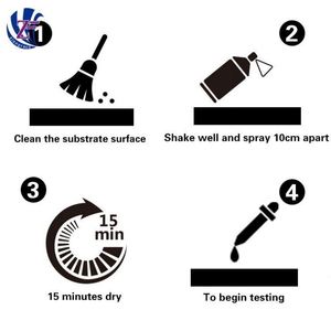 Agente protector de recubrimiento Nano de alto rendimiento Productos de cuero Nano tela Spray impermeable <span class=keywords><strong>para</strong></span> proteger zapatos - Product Image 5