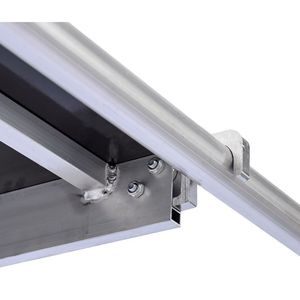 Échafaudage léger en alliage d'aluminium, cadre pliable avec assemblage rapide, <span class=keywords><strong>plateau</strong></span> à outils et pieds antidérapants pour utilisation en intérieur EN 1004 - Product Image 2