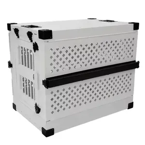 Professionally Produced Sturdy Design Dog Crate Aluminium Luxury Foldable Dog Cage