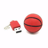 Basket Cl Stik Usb 3.0 2.0 3D kartun Flash memori bola grosir PVC Flashdisk 64gb 32gb Flashdisk Memorias Usb Flash Drive