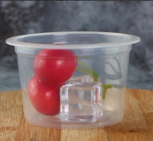 Gobelets en plastique jetables en gros pour yaourts, desserts, puddings, assiettes de dégustation, apéritifs, mousses, sauces et gelées - Product Image 2