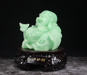 รูปปั้นพระโพธิสัตว์ทำจากเรซินทองจีนรูปปั้นพระโพธิสัตว์ - Product Image 3