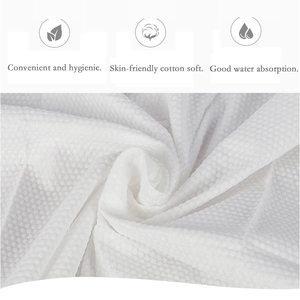 <span class=keywords><strong>Serviettes</strong></span> <span class=keywords><strong>jetables</strong></span> de Spa de Salon d'hôtel <span class=keywords><strong>professionnel</strong></span> serviette de cheveux absorbante serviette de cheveux de Salon non tissé - Product Image 5
