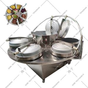 Machine à Injera traditionnelle éthiopienne à chauffage électrique automatique et continu, machine à <span class=keywords><strong>pain</strong></span> plat <span class=keywords><strong>Teff</strong></span> à vendre - Product Image 5