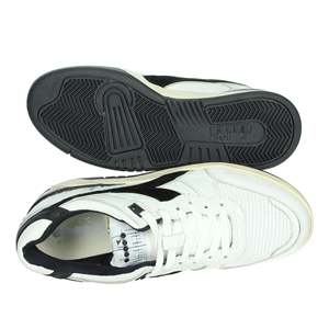 รองเท้าผ้าใบ Diadora Heritage รุ่น Unisex สำหรับผู้ใหญ่ สีขาวดำ ไซส์ 40 ทรง Chunky - Product Image 6