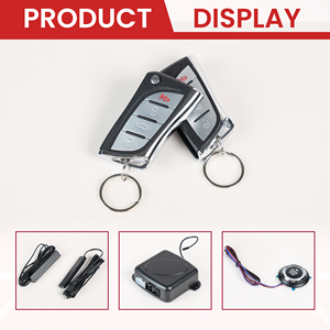 Phổ DC12V xe an toàn Keyless nhập chống trộm một-<span class=keywords><strong>key</strong></span> bắt đầu Hệ thống push-nút khởi động - Product Image 4