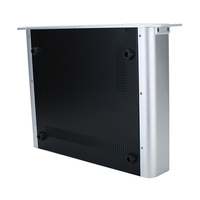 Boîtier de montage en rack 19 pouces 2U 3U en aluminium anodisé sablé pour amplificateur électronique et alimentation
