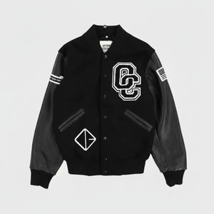 Veste de baseball personnalisée brodée Varsity Letterman pour hommes veste d'université en laine avec patchs en chenille et style vintage - Product Image 1