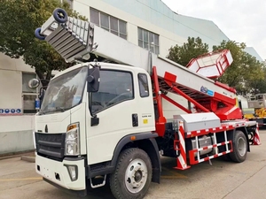 Piattaforma di Lavoro Aerea da 25m con Sollevamento Idraulico per Operazioni ad Alta Quota, Camion per Costruzioni o Trasporto Mobili - Product Image 3