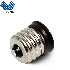 E17 Để E12 Ổ Cắm Adapter Chuyển Đổi Trung Gian E17 Cơ Sở Chuyển Đổi Sang Candelabra E12 Cơ Sở Đen Giữ Đèn - Product Image 2