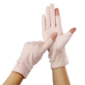 <span class=keywords><strong>Guantes</strong></span> <span class=keywords><strong>sin</strong></span> <span class=keywords><strong>dedos</strong></span> para mujer, protección solar, antideslizantes, <span class=keywords><strong>guantes</strong></span> de verano con protección UV, <span class=keywords><strong>guantes</strong></span> para conducir - Product Image 5