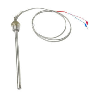 أداة PT100 + K قياس درجة الحرارة مستشعر درجة الحرارة مسبار المقاومة الحرارية Rtd مسبار درجة الحرارة - Product Image 3