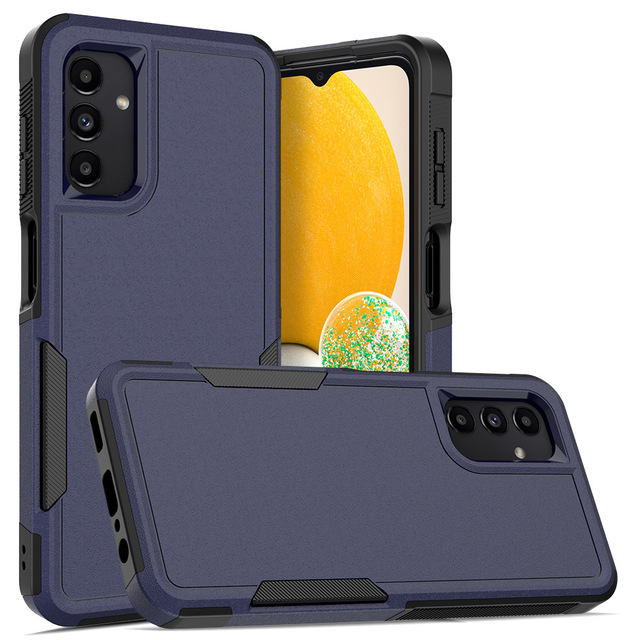 2 in 1 PC+TPU Full Coverage Shockproof Mobile Phone Case Cover for Samsung Galaxy A04 A14 A24 A34 A54 A03S A13 A23 A33 A53 A73